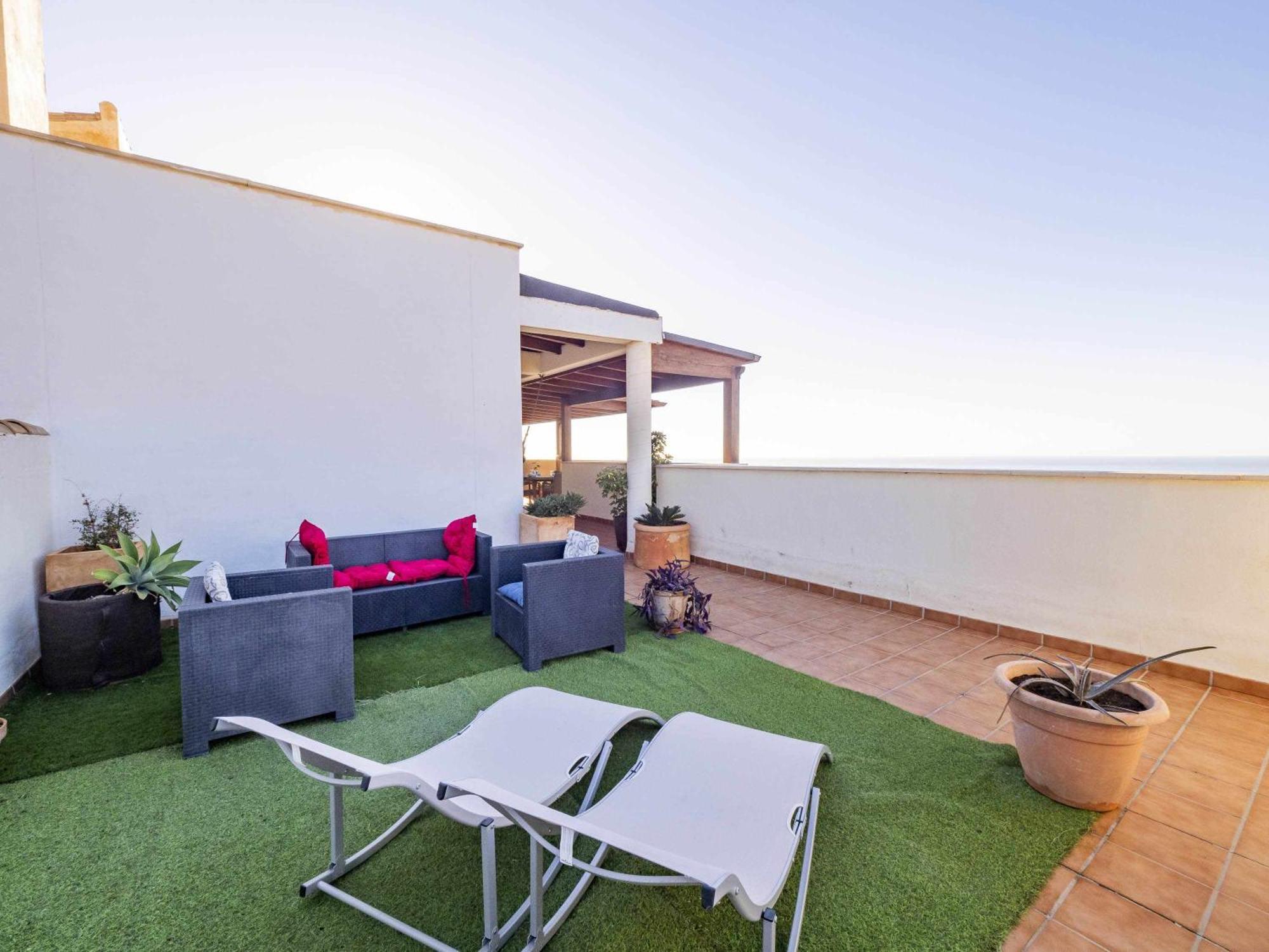 Atico Con Vistas Al Mar, Piscina Y Parking Appartement