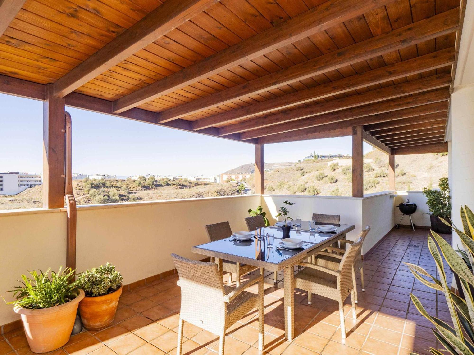 Atico Con Vistas Al Mar, Piscina Y Parking Appartement