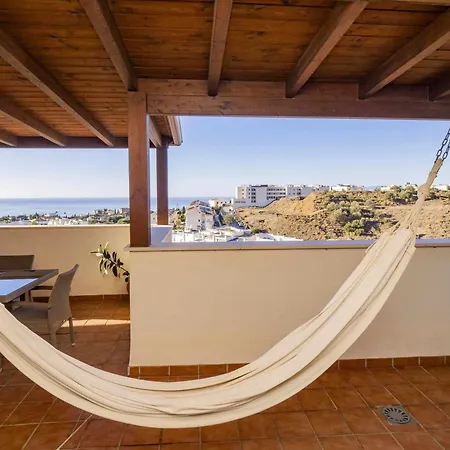 Atico Con Vistas Al Mar Piscina Y Parking Apartment Malaga Exterior photo